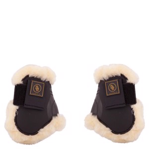 BR achterbeenbeschermers met synthetisch lamswol