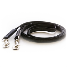 Eques Anti-slip Teugel met Stops en Karabijnhaken