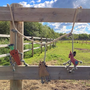 AB Paardenspeelgoed boxhanger