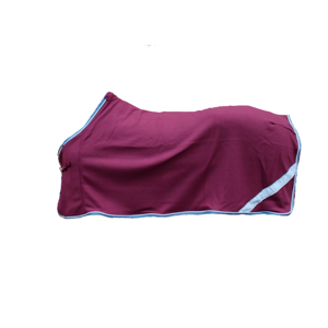 AB Equality Fleecedeken met stenen Burgundy